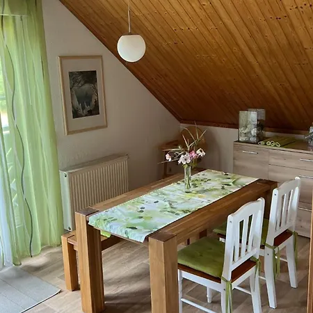 شقة Ferienwohnung Stockrose *